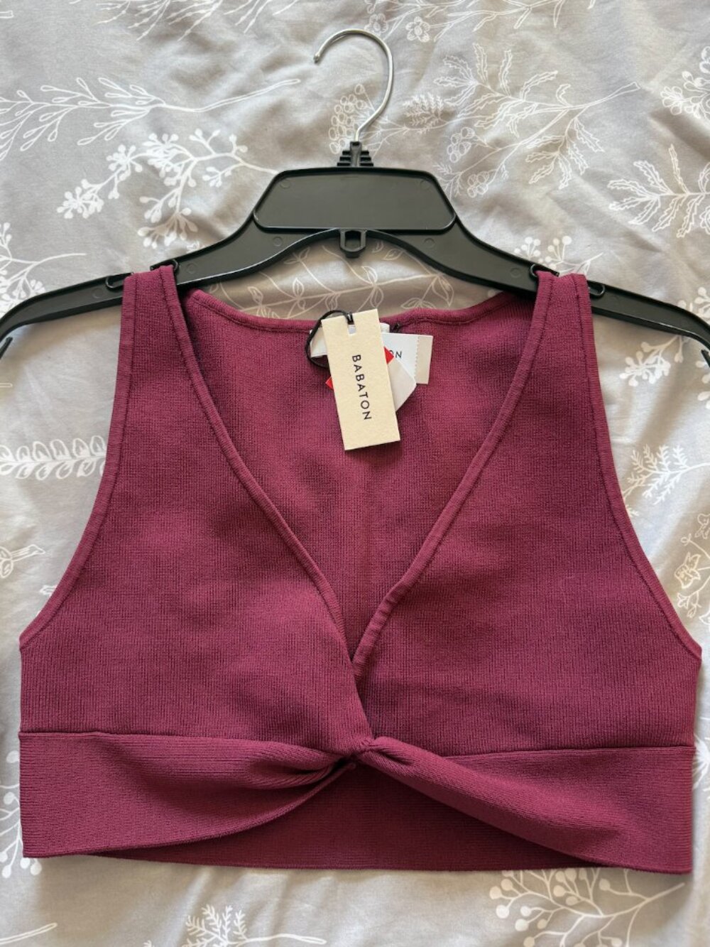 Aritzia Babaton Wrap Top
